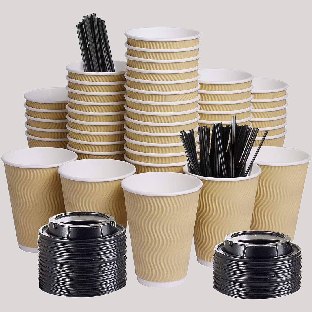 Best coffee cups with sleeves and lids