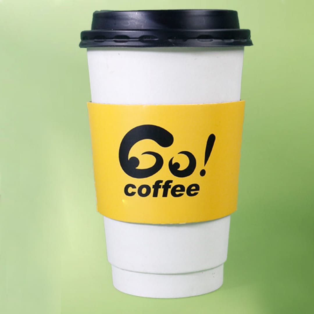 Custom corrugated coffee sleeves